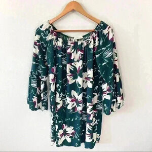 Newbury Kustom green print mini dress